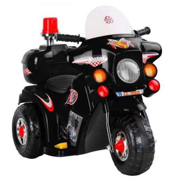 Rigo Kids Ride On Motorbike Motorcycle Car Black