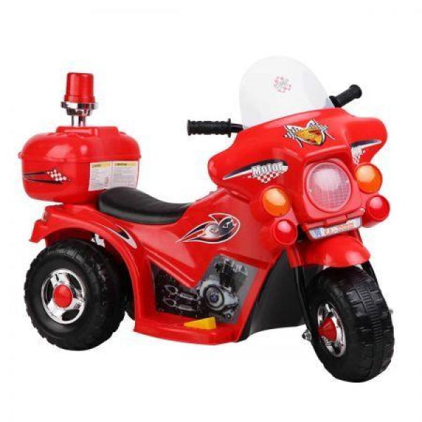 Rigo Kids Ride On Motorbike Motorcycle Car Red