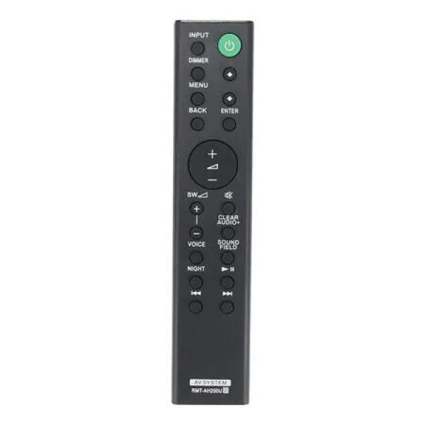 RMT-AH200U Replace Remote Applicable for Sony Sound Bar HT-CT390 HT-RT3 SA-CT390 SA-WCT390