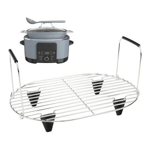 Roast and Steamer Rack Compatible with Ninja Foodi Possible Cooker Pro 8.5 Quart MC1000, MC1001, MC1010 Slow Cooker Crock