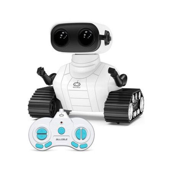 Robot Toys Rechargeable RC Robot For Children Age 3 Years And Up - White