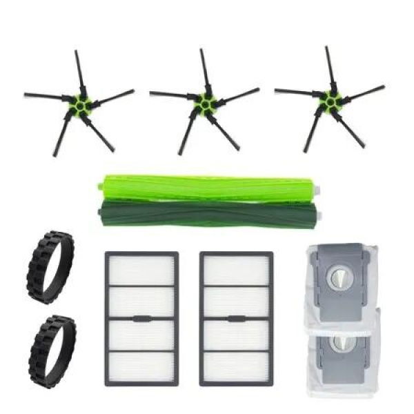 Robot Vacuum Cleaner Hepa Filter Side Brush Dust Bag Spare Parts Accessories for iRobot Roomba S9 9150 S9 Plus 9550