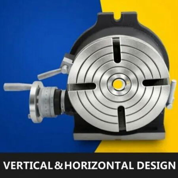 Rotary Table 8' 200mm tilting MT-3 4 Slot Excellent High Quality Precision