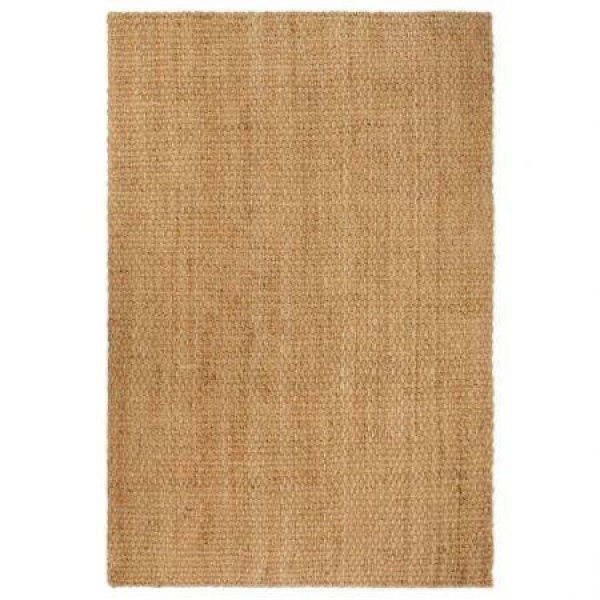 Rug Rectangular Natural 160x230 Cm Jute