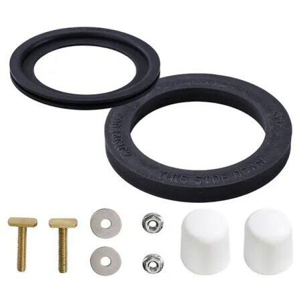 RV Toilet Seal, Replace 385311652 RV Toilet Seal Kit and 385311658 RV Toilet Flush Seal, Compatible with Dometic 300/310/320 Toilet, RV Toilet Gasket for 300/310/320 Series RV Toilet Flange Seal