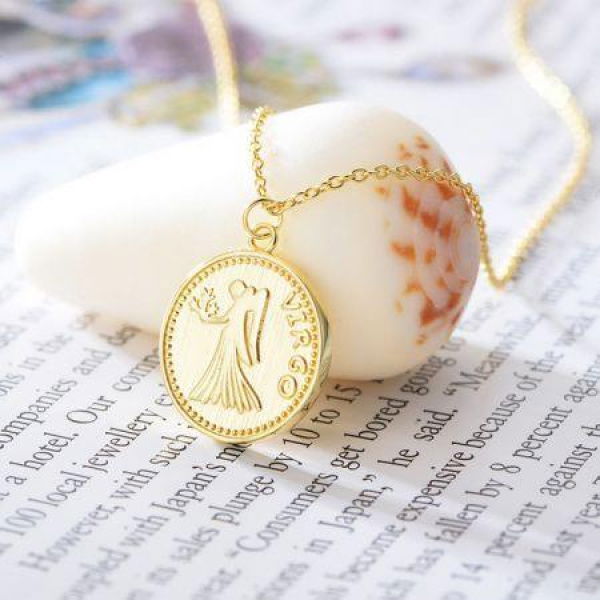 S925 Silver Coin Pendant Necklace