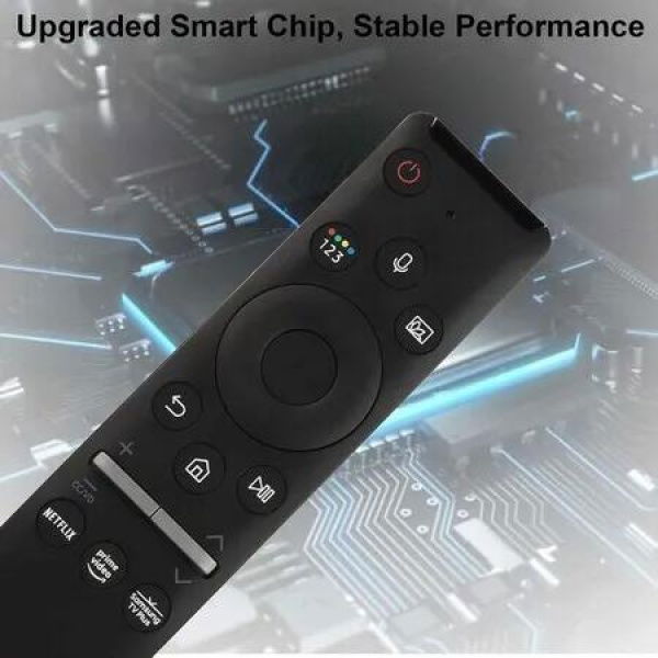 Samsung QLED 8K UHD TV Replacement Remote Control: BN59-01330A RMCSPR1AP1 BN59-01329A Voiced Controller for QLED 8K UHD TV UN55TU850DFXZA UN55TU8200FXZA UN65TU8200 UN85TU8000FXZA QN75Q80TAFXZA