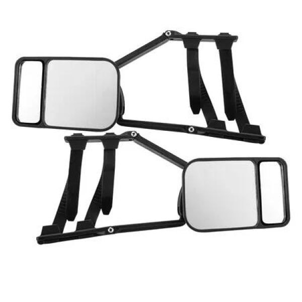 SAN HIMA 2x Towing Mirrors Clip Universal Multi Trailer Caravan Car Truck Vehicle 4WD Pair
