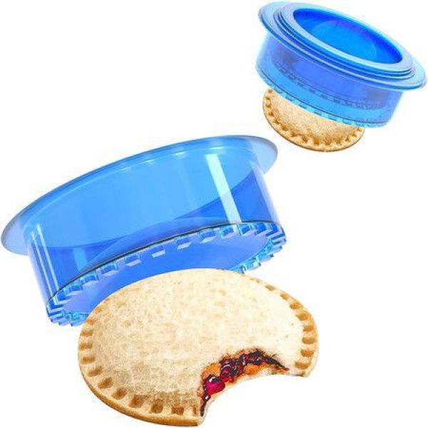 Sandwich Cutter and Sealer,5 PCS Sandwich Cutter for Kids,Decruster Sandwich Maker,Sandwich Press Crimper DIY Jelly Crustless Sandwich Bread Pie Cookie Cutter for Children Boys Girls