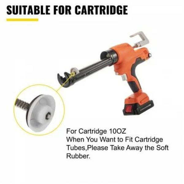 Sausage Caulking Gun Silicone Gun 20V Iron Caulking Gun 10 OZ/300 ML