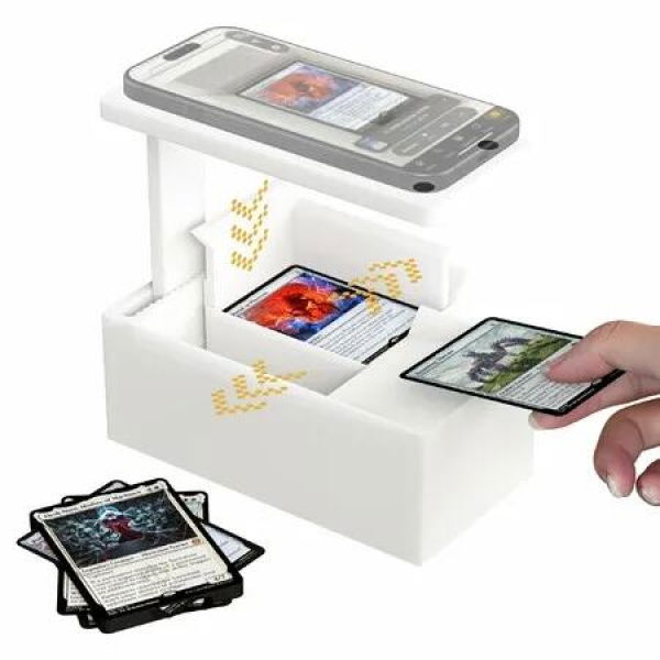 Scanstand for Standard Size Trading Cards,Easily scanning MTG Cards,Phone Holder ManaBox Card Scanner,Only Available for ManaBox