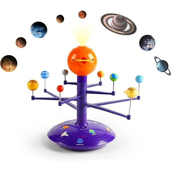 Science: Can Solar System Astronomy Solar System Model Kit Planetarium Projector With 8 Planets STEM Space Toys 4+