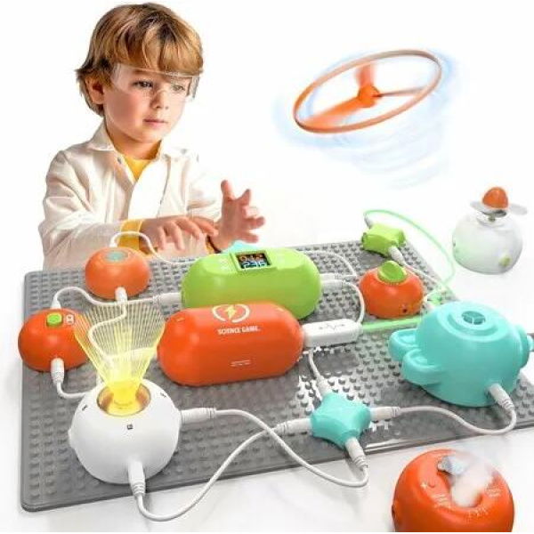 Science Kits for Kids, STEM Kits for Kids, Electronics Exploration Kit for Kids Boys Girls Ages 3 to 12