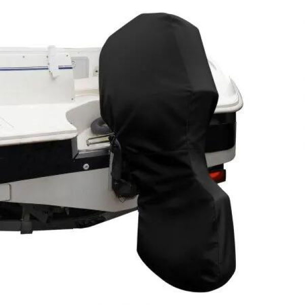 Seamanship Full Outboard Boat Motor Engine Cover Dust Rain Protection 100hp -150hp 600D Black