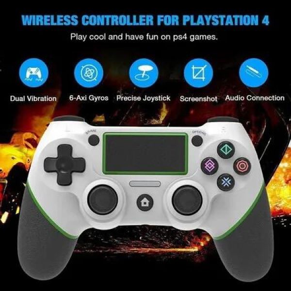 Seamless Wireless Connectivity Controller for PS4, PS4 Silm, PS4 Pro, and PC