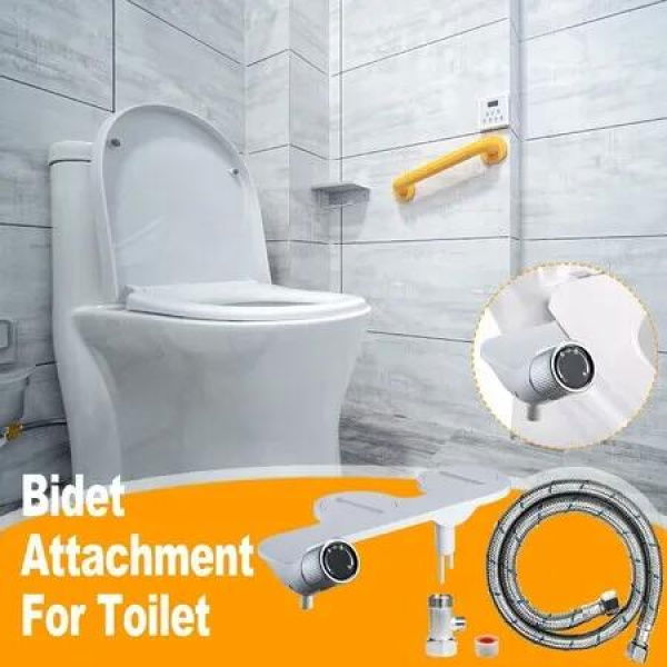 Self-Cleaning Bidet Attachment for Enhanced Hygiene and Comfort