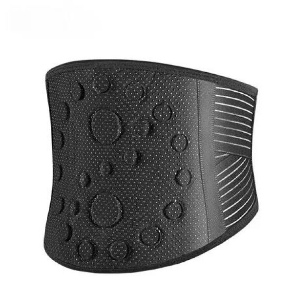Self-Heating Lower Lumbar Support Belts Back Relax For Sciatica Scoliosis Herniated Disc Decompression Brace Color Black Size S