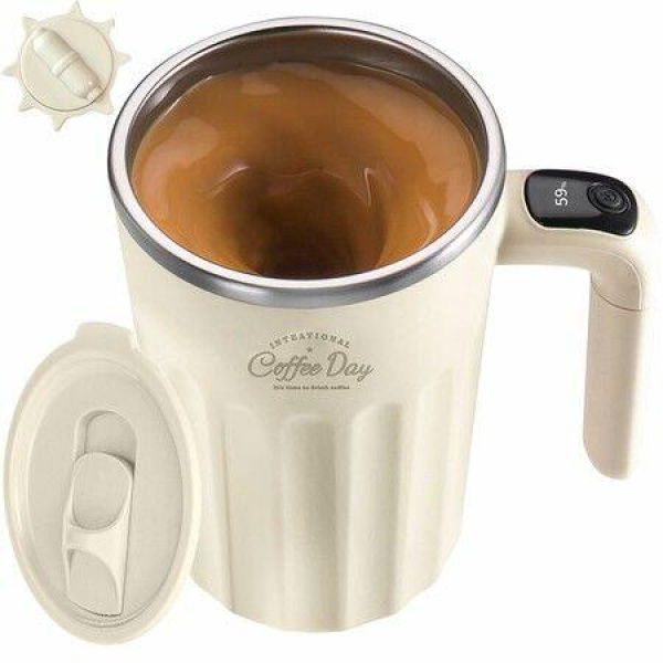 Self Stirring Mug,Self Stirring Coffee Mug,Suitable for Coffee,Milk,Cocoa and Other Beverages