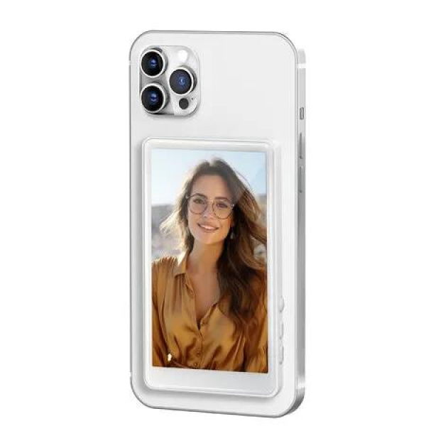 Selfie Photo Vedio Wireless Screen Casting 2.4G 5G WIFI Magnetic 4 Inch HD Display for Android iPhone Tablets Live Streaming Christmas Gift