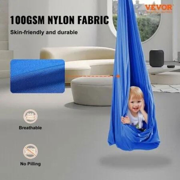 Sensory Swing for Kids 2.8 m Length Swing for Children with Special Needs Cuddle Swing Indoor Outdoor Hammock with Autism ADHD Aspergers Sensory