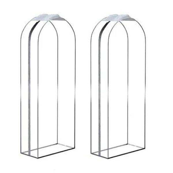 Set of 2 153cm Gusseted All Clear Garment Bags for Hanging Clothes Ideal for Shirts Coats Dresses Closet Storage