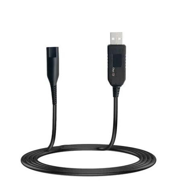 Shaver Charger 12V Replacement Braun Series 9 8 7 6 5 3 1 USB Cord Electric Trimmer 340s 3040s 370 390cc 720 760cc 790cc