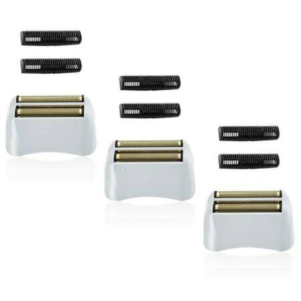 Shaver Foil Cutters Replacement 3Pcs Andis 17150 17155 17200 ProFoil Lithium Golden Blade Head Grooming Precision