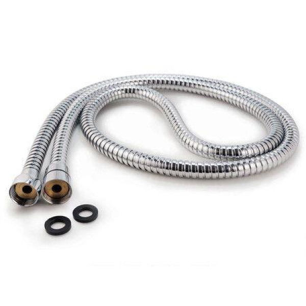 Shower Hose - Kink-Free Stainless Steel Shower Hose - Pet Bathing Cleaning - 1.5M - Chrome