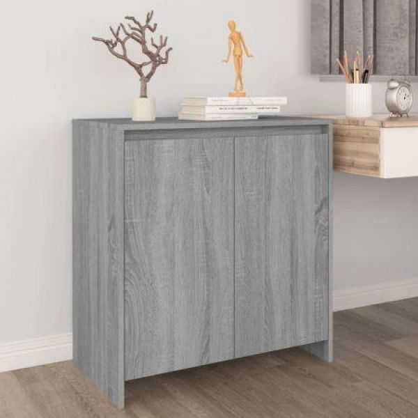 Sideboard Grey Sonoma 70x41x75 Cm Engineered Wood