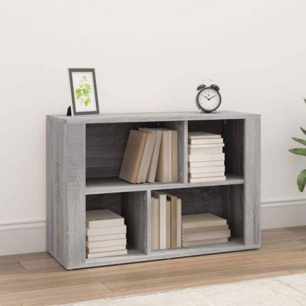 Sideboard Grey Sonoma 80x30x54 Cm Engineered Wood