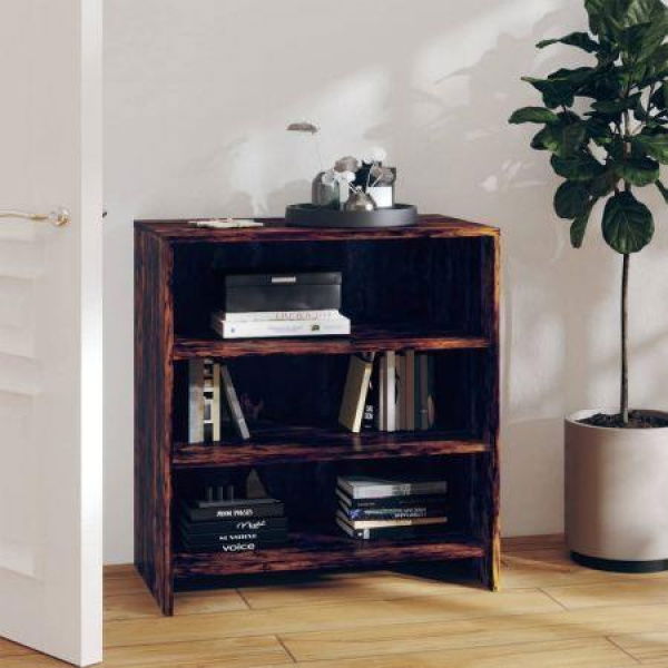 Sideboard Smoked Oak 70x40.5x75 Cm Engineered Wood.