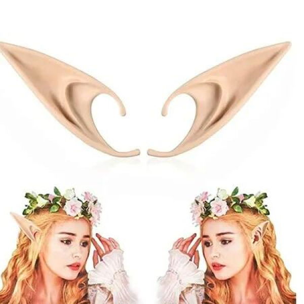 Silicone Long Fairy Ears for Immersive Halloween Party Cosplay Experiences