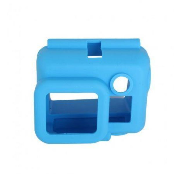 Silicone Protective Dirtproof Case Cover Skin For GoPro Hero 3 Blue