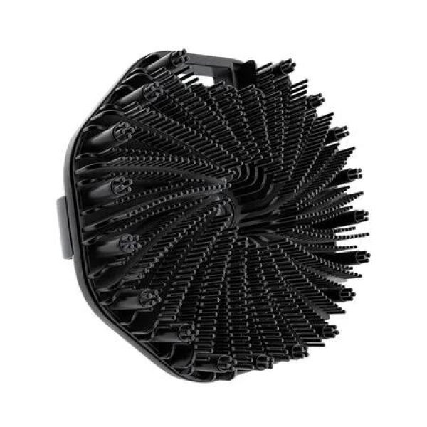 Silicone Scrubber, Exfoliating Body Wash Scrubbers, Shower Body Brush for Effective Showering Exfoliation and Gentle Massage, Black