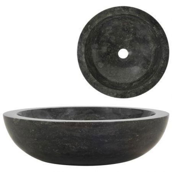 Sink 40x12 Cm Marble Black