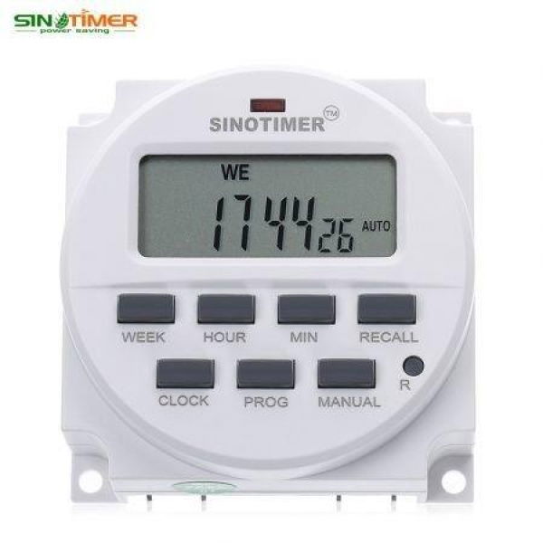 SINOTIMER 12V Programmable Control Power Timer