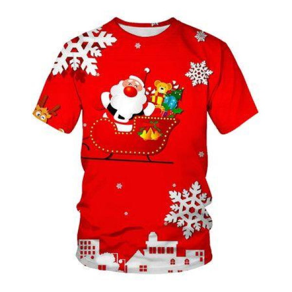 Size XS Ugly Christmas Funny Holiday Party Xmas T Shirt Gift Idea