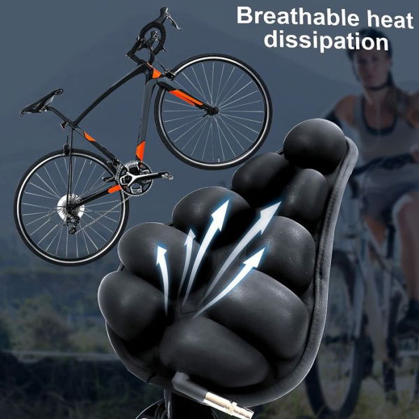 SizeS Bike Seat Cushion Soft Bike Seat Cover For Peloton/Stationary/Mountain Bike Accessories.