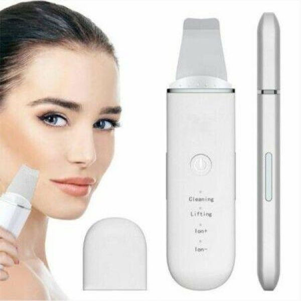 Skin Scrubber - Skin Spatula Blackhead Remover Pore Cleaner With 4 Modes Facial Scrubber Spatula Comedones Extractor For Facial Deep Cleansing