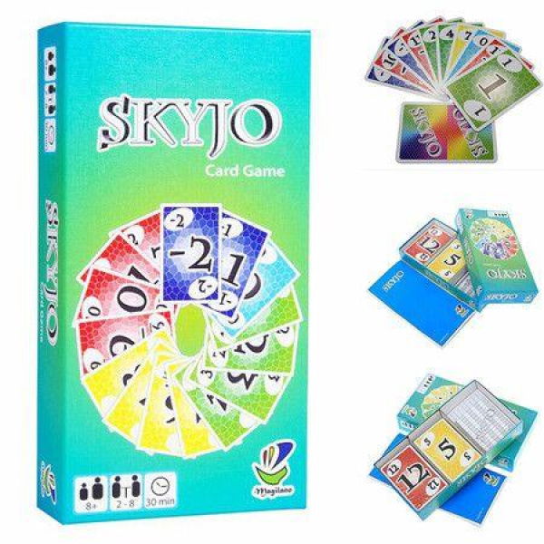 SKYJO The Entertaining CardS Game Board Game Family Party Games