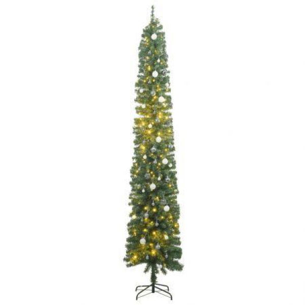 Slim Christmas Tree 300 LEDs & Ball Set 300 cm