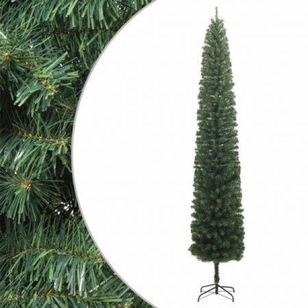 Slim Christmas Tree with Stand 300 cm PVC