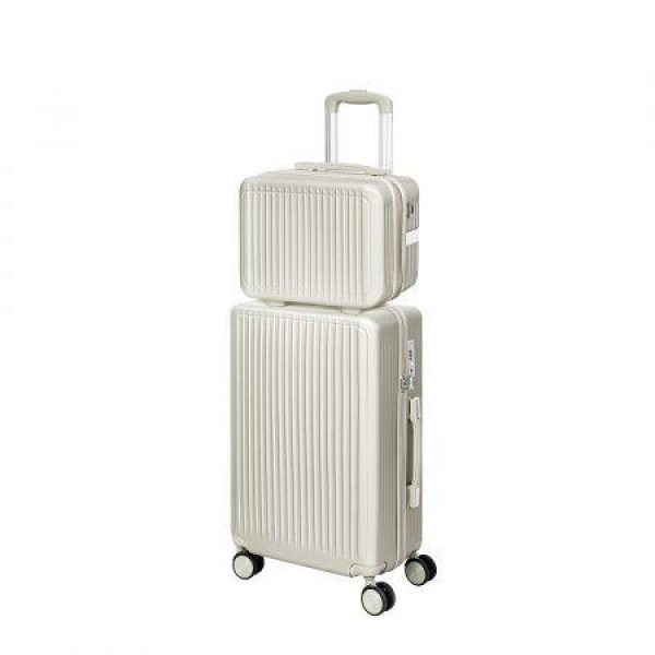 Slimbridge Luggage Suitcase Trolley Set Travel Lightweight 2pc 14