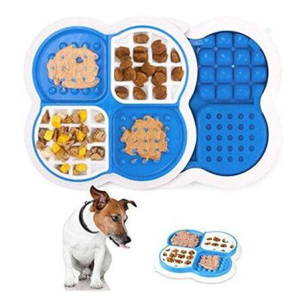 Slow Feeder Lick Mat Distraction Device For Washing Dogs Slow Treat Dispensing Mat Peanut Butter