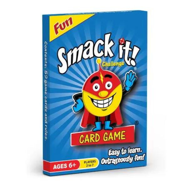 Smack it Card Game Kids Families Fun Easy Learn for Kids Game Night Christmas Gifts