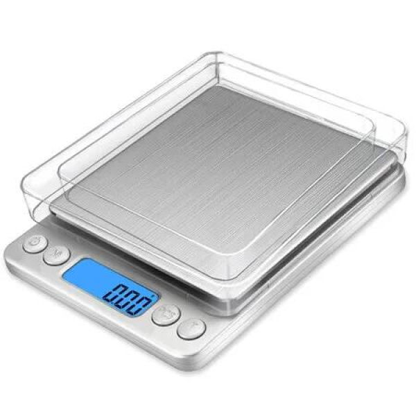 Small Kitchen Scale, USB Charging Mini Food Electronic Scale, High Accuracy Cooking Scale, Pocket Scale with LCD Display, 1kg/0.1g