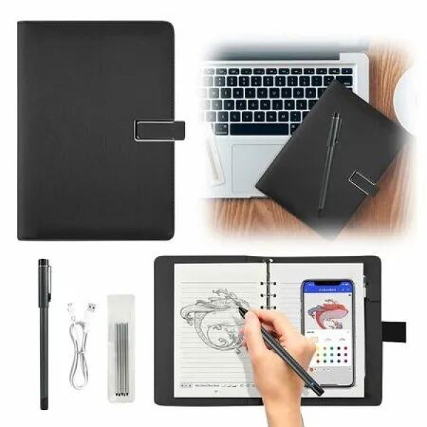 Smart Notepad,Intelligent Synchronization Pen and Notebook For Writing on The Same Screen,Digital Sketchbook for Drawing,Writing,Note-Taking