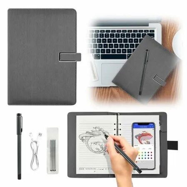 Smart Notepad,Intelligent Synchronization Pen and Notebook For Writing on The Same Screen,Digital Sketchbook for Drawing,Writing,Note-Taking