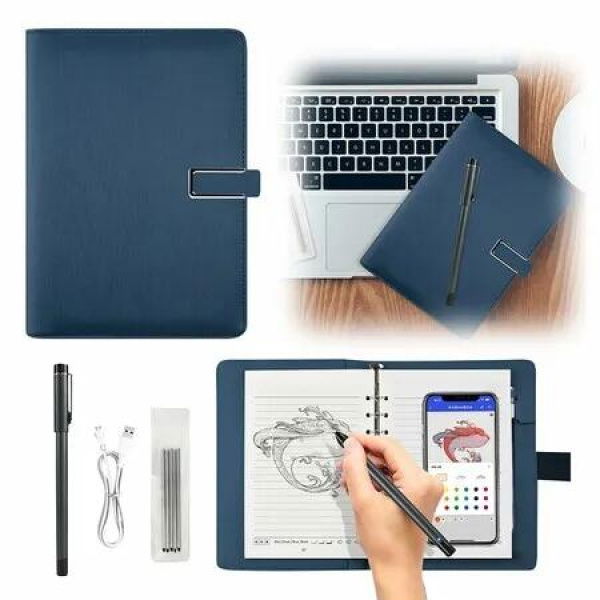 Smart Notepad,Intelligent Synchronization Pen and Notebook For Writing on The Same Screen,Digital Sketchbook for Drawing,Writing,Note-Taking