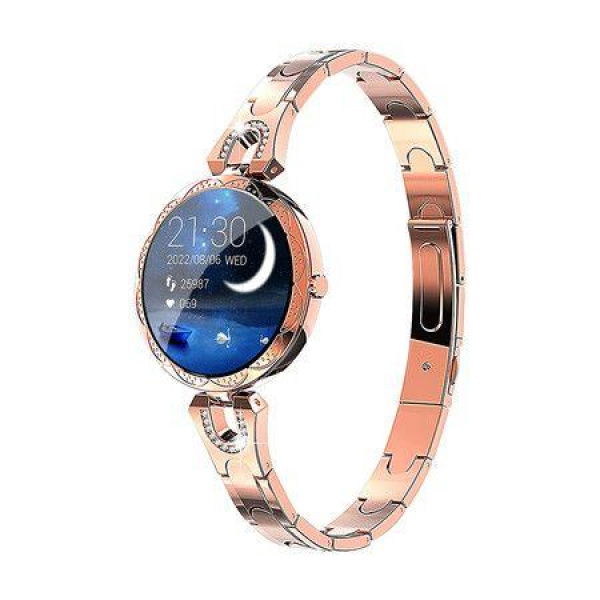 Smart Watch For Women Fashion Fitness Tracker For Women IP67 Waterproof Rose Gold